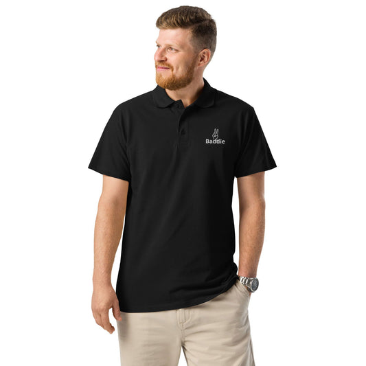 Baddie Premium pique polo shirt - Baddie Designs