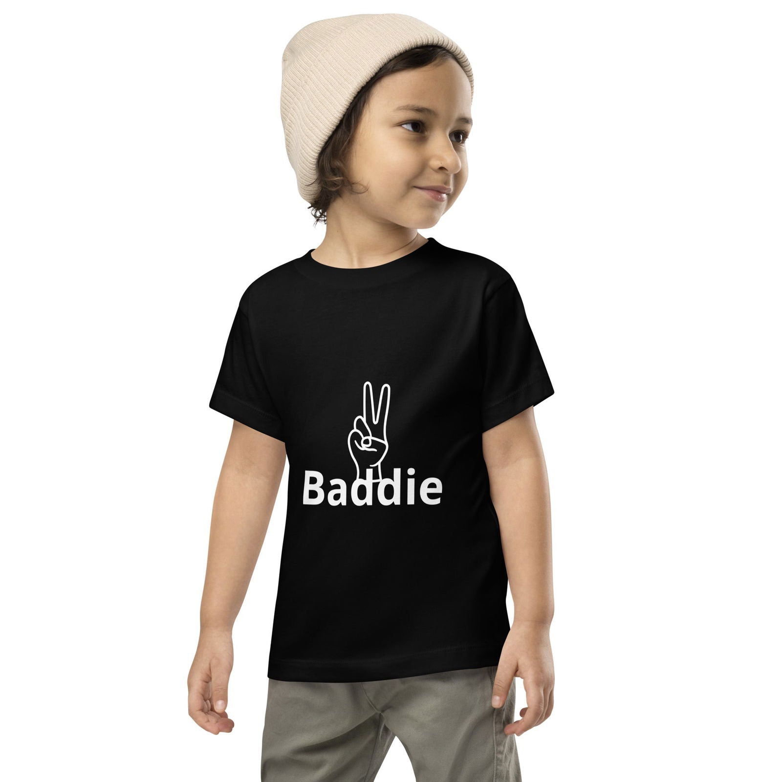 Baddie Toddler Short Sleeve Tee - Baddie Designs