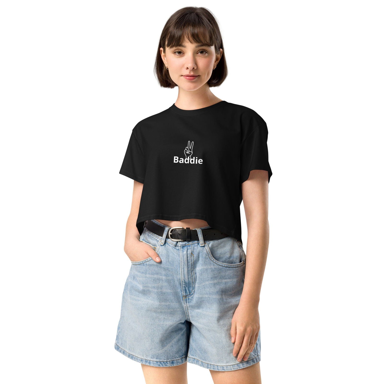 Baddie Women’s crop top - Baddie Designs