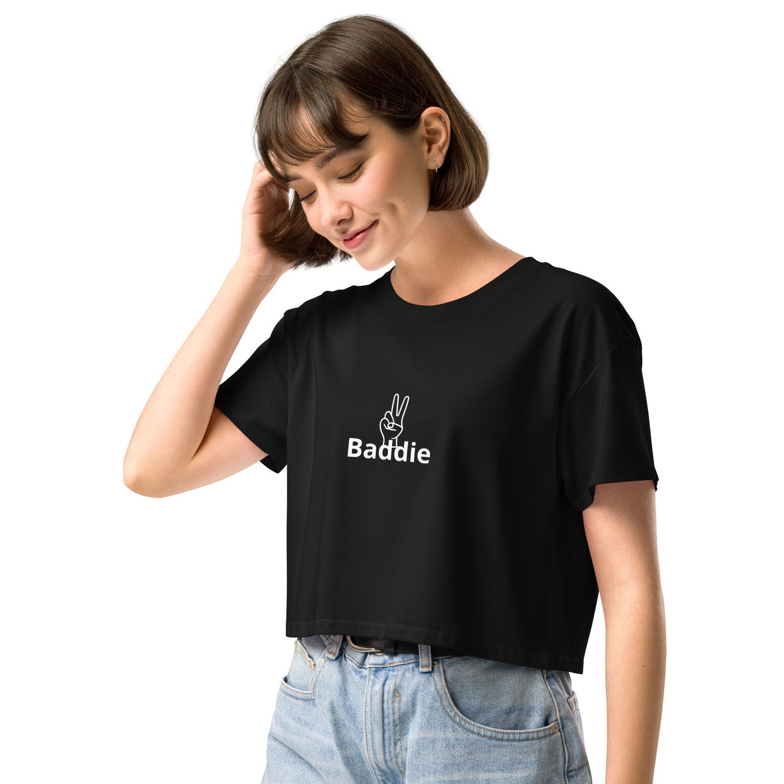 Baddie Women’s crop top - Baddie Designs