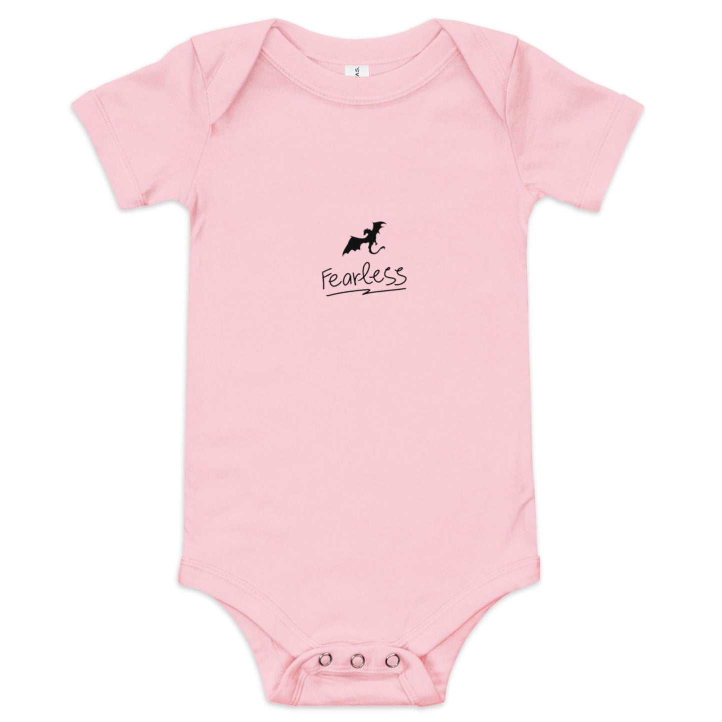 Baddie fearless Baby short sleeve one piece - Baddie Designs
