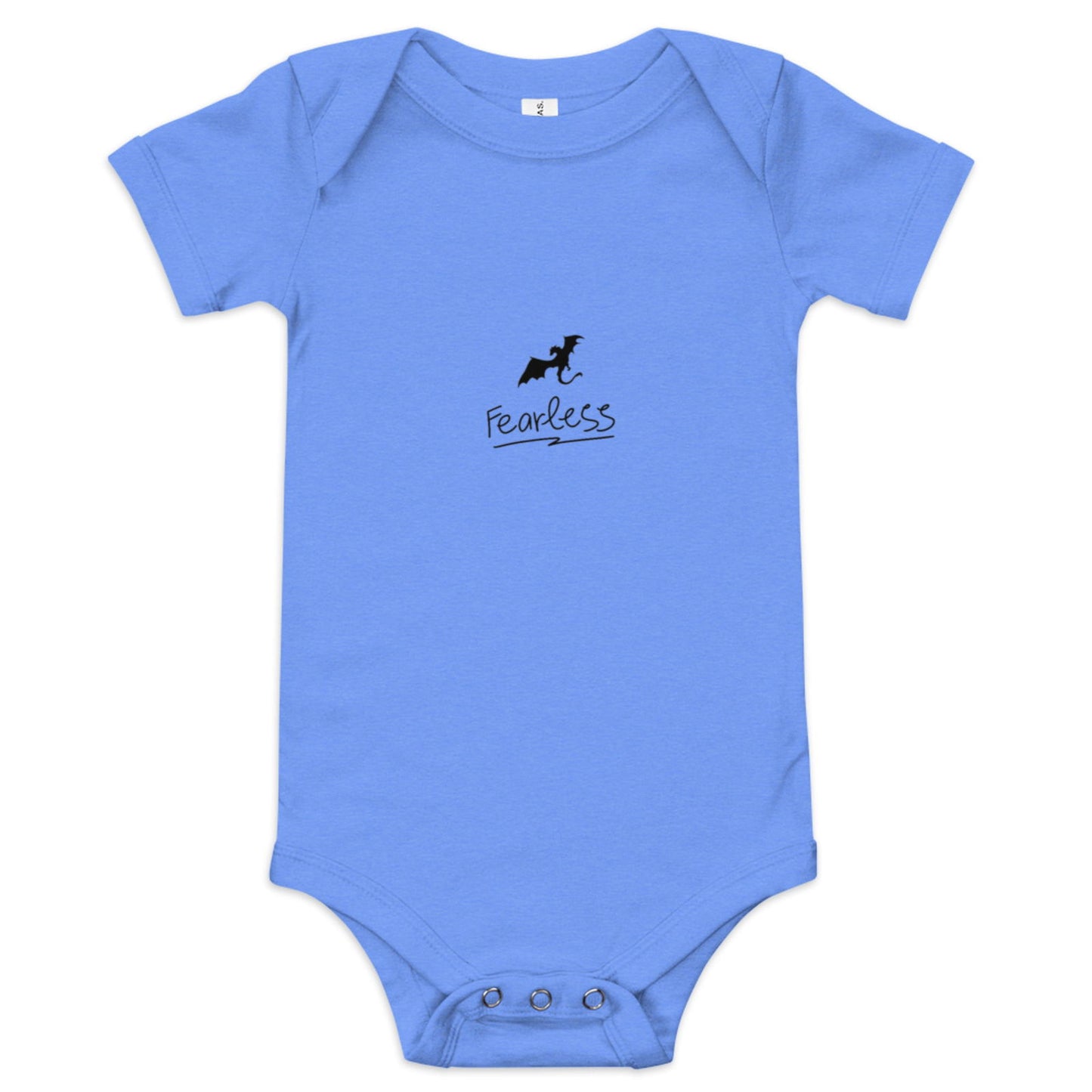 Baddie fearless Baby short sleeve one piece - Baddie Designs