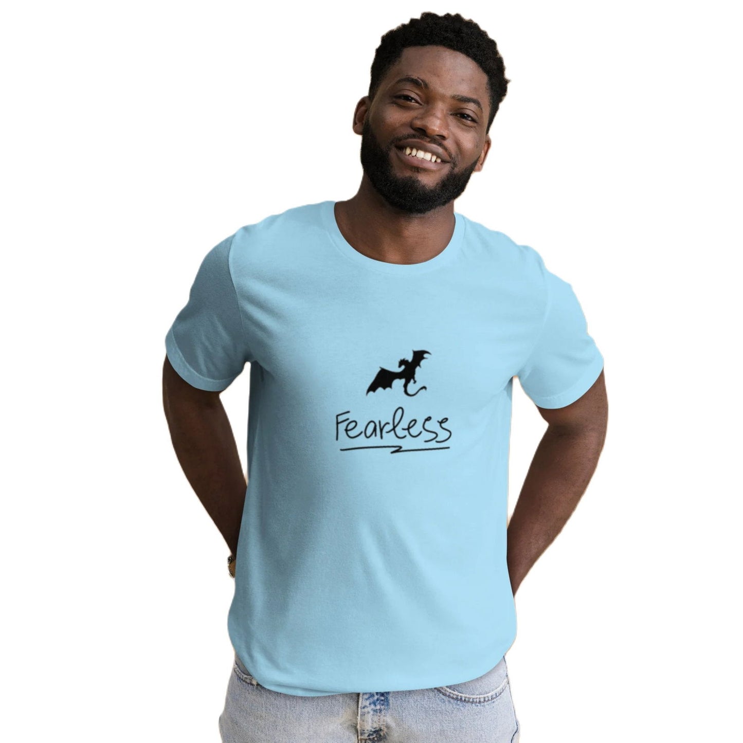 Baddie fearless Unisex t-shirt - Baddie Designs