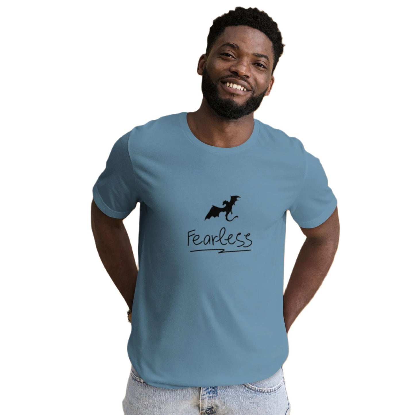 Baddie fearless Unisex t-shirt - Baddie Designs