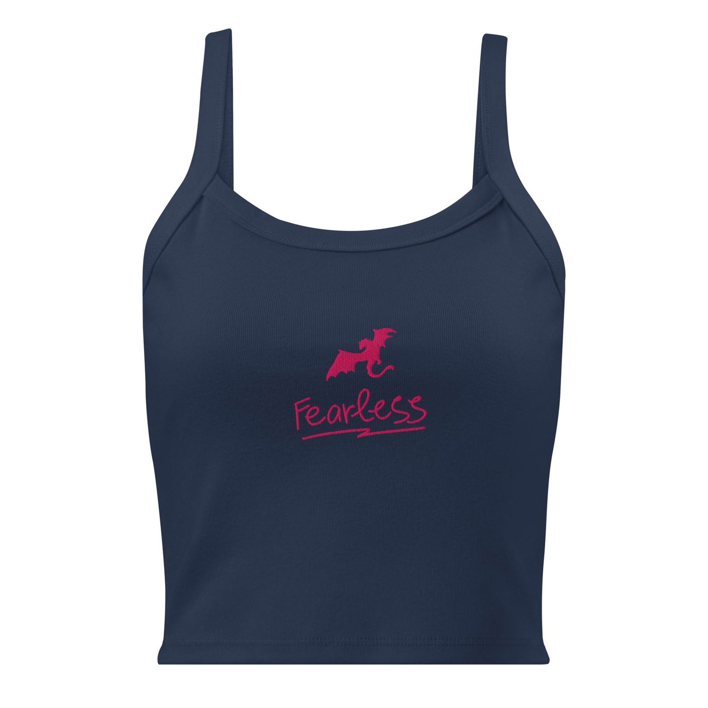 Baddie fearless Women’s micro-rib tank top - Baddie Designs