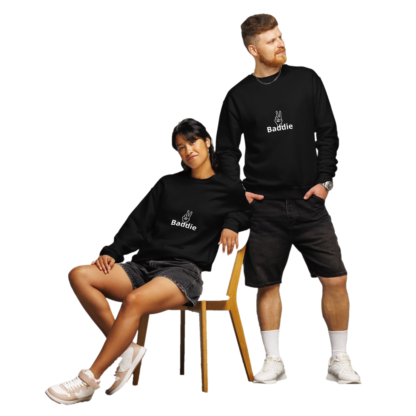 Baddie unisex  sweatshirt - Baddie Designs