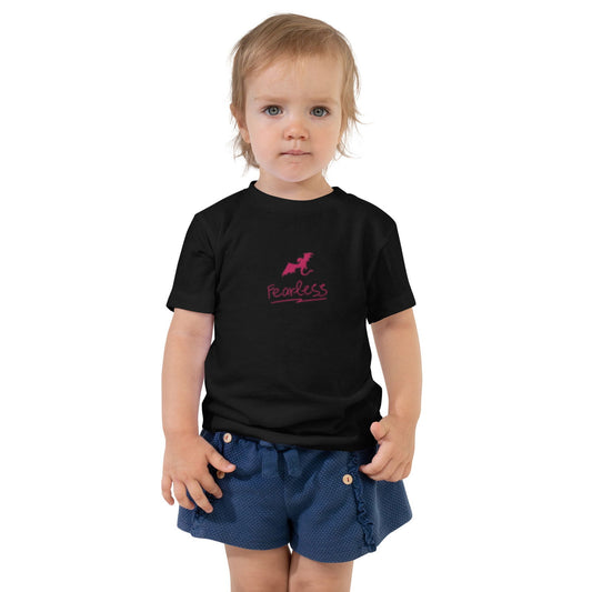 Fearless Toddler Short Sleeve Tee - Baddie Designs
