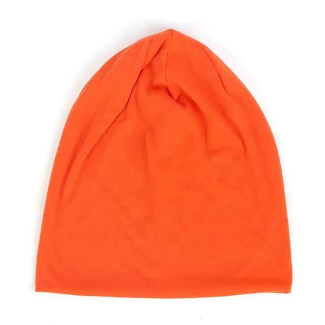 Solid Beanie Polyester Men/Women Unisex Beanies Caps Casual Beanie Hats For Women Skullies Beanies Thin Cap - Baddie Designs