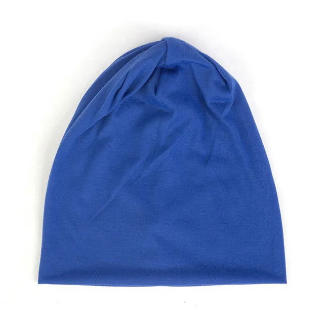 Solid Beanie Polyester Men/Women Unisex Beanies Caps Casual Beanie Hats For Women Skullies Beanies Thin Cap - Baddie Designs