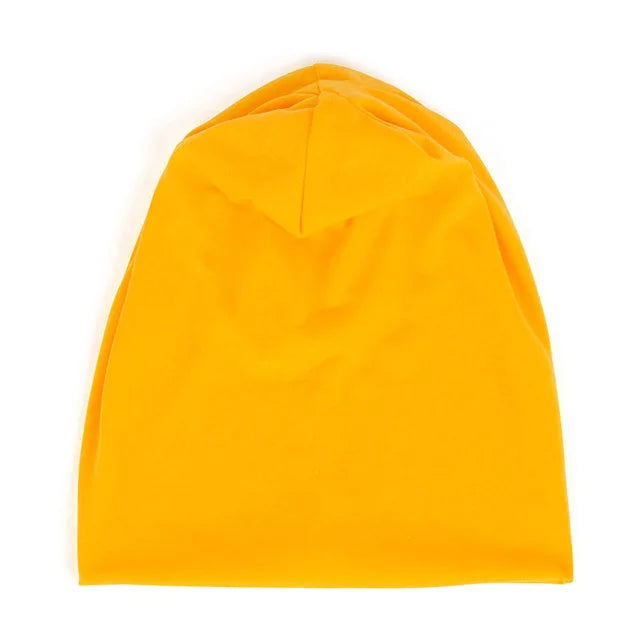 Solid Beanie Polyester Men/Women Unisex Beanies Caps Casual Beanie Hats For Women Skullies Beanies Thin Cap - Baddie Designs