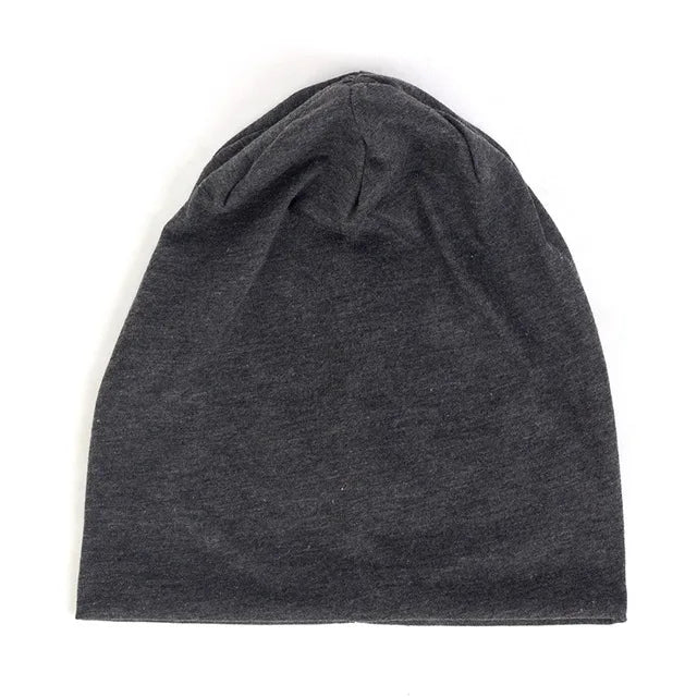 Solid Beanie Polyester Men/Women Unisex Beanies Caps Casual Beanie Hats For Women Skullies Beanies Thin Cap - Baddie Designs