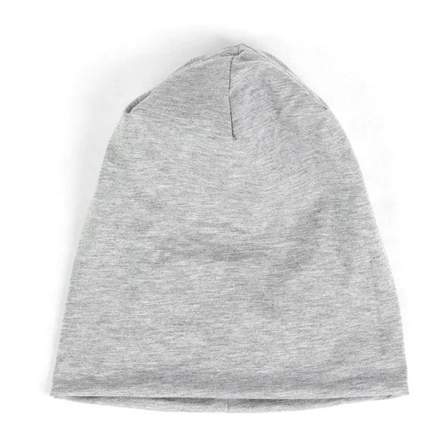 Solid Beanie Polyester Men/Women Unisex Beanies Caps Casual Beanie Hats For Women Skullies Beanies Thin Cap - Baddie Designs